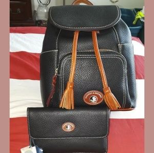 NWT dooney and bourke FSU Backpack set